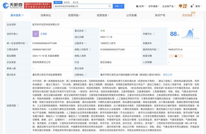 中国航天成立低空科技公司央国企积极布局低空经济(图1)