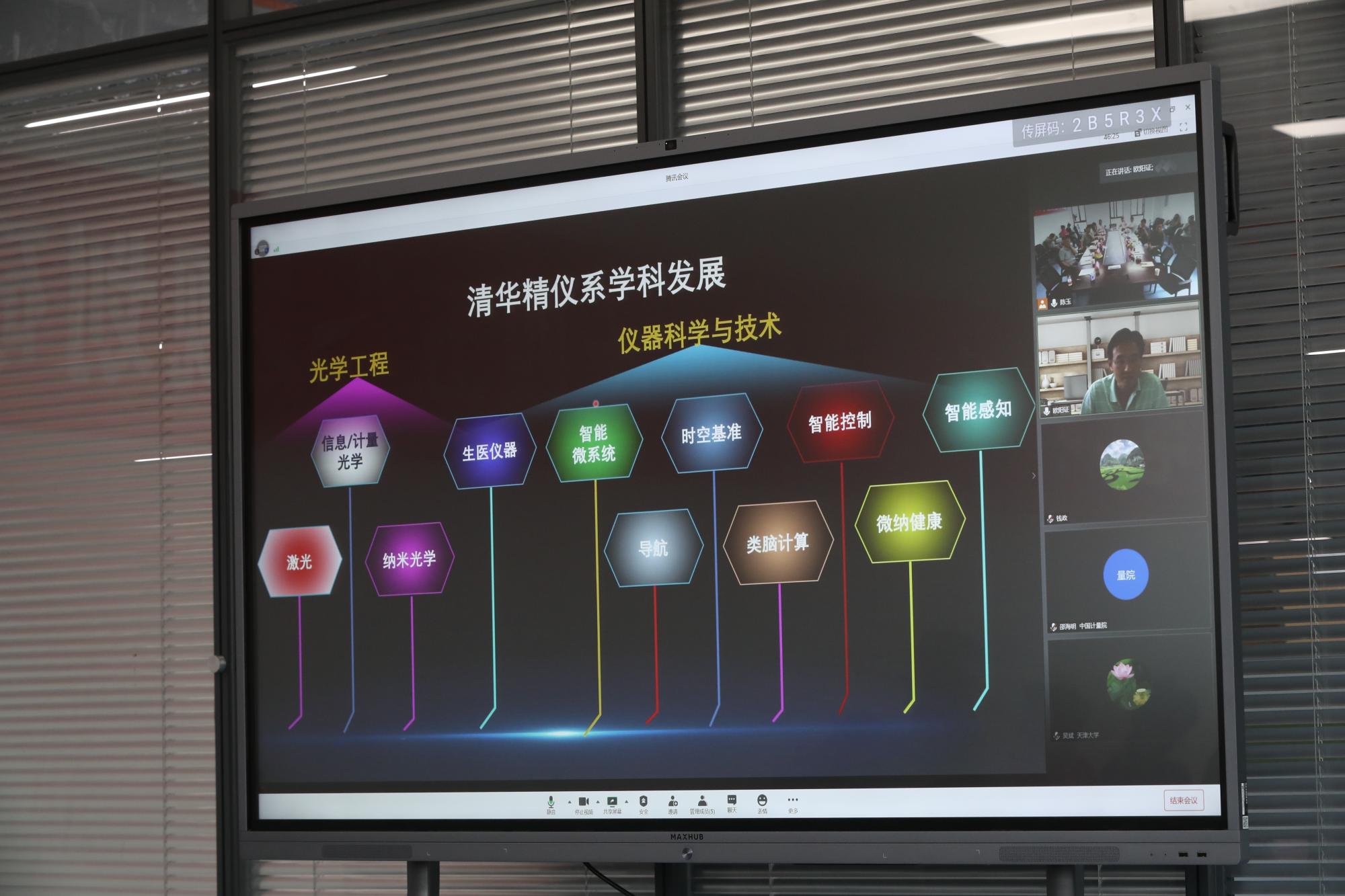 电气科学与技术研究院电气测量与仪器技术研究所创新港召开仪器学科“十四五”发展规划研讨会(图4)